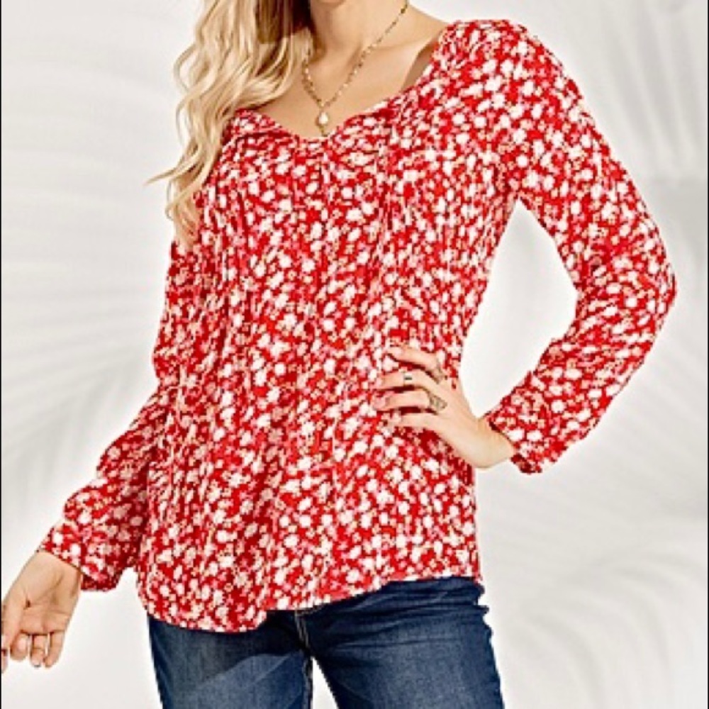 Suzanne Betro Floral Blouse - Picture 1 of 7